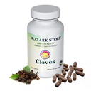 Dr. Clark Store Cloves Vegetarisch, 500mg, 102 Tapioca Kapseln – Hilft bei der Pflege von Liver Performance und Blutzirkulation