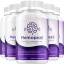 (5 Pack) Memopezil – Advanced Supplement Formula for Brain Health Support (300 Capsules)