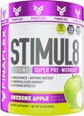 FINAFLEX STIMUL8 Original Super Pre-Workout, Awesome Apple - Energie, Kraft und Ausdauer für Männer & Frauen - mit Koffein, Beta-Alanin & Vitamin C - 35 Servietten