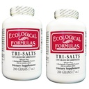 Ecological Formulas Tri Salts Calcium Magnesium Potassium 200 GMS X 2 Bottles Sodium-Free