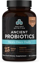 Antike Ernährungsprobiotika für Männer, Antike Probiotische Männer einmal täglich 30ct, Verdauungs- und Immununterstützung, Bloating, Gas- und Constipation Relief, Glutenfrei, Superfoods Blend, 25 Billion CFUs*