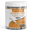 Bee Bread Powder – 30 Sachets–Gluten Free – Superfood Smoothie Additive with Bee Bread, Propolis & Royal Jelly – Immune Support Supplement with Antioxidants & Energy Nutrients