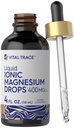 Carlyle Ionic Magnesium Liquid Complex | 400mg | 4 fl oz | Vegetarische Tropfen | Non-GMO & Gluten kostenlose Ergänzung | von Vital Trace