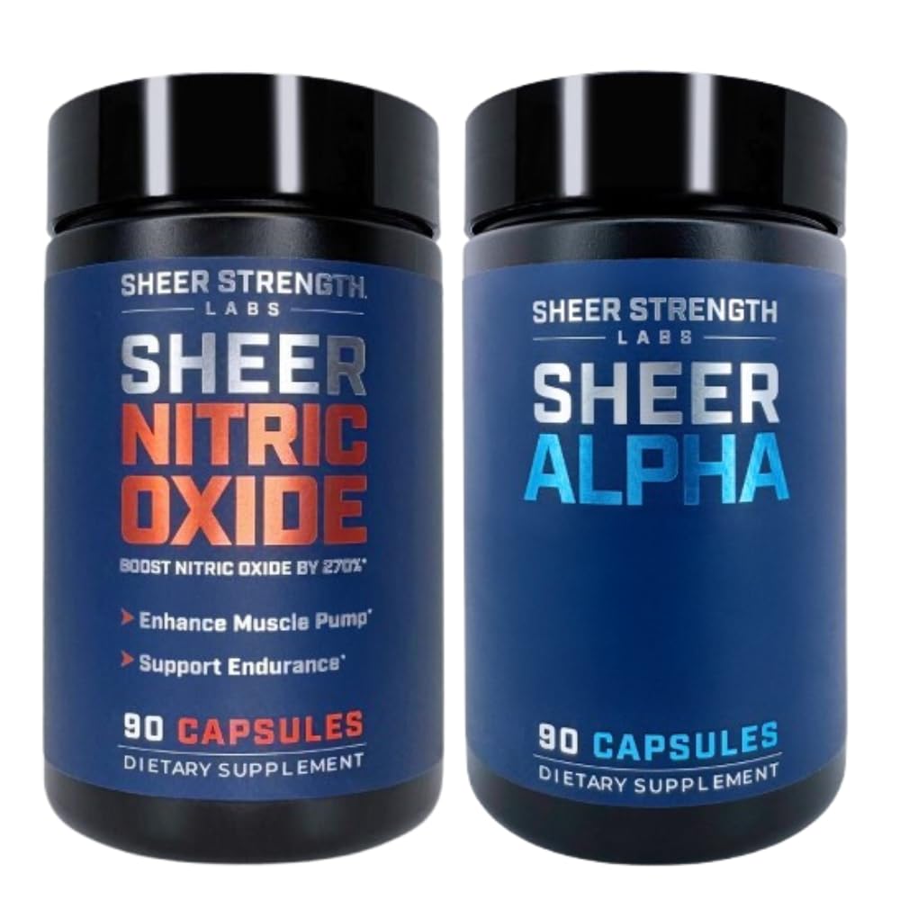 Gym GOD Pack - Nitric Oxid Supplement & Sheer Alpha T Booster