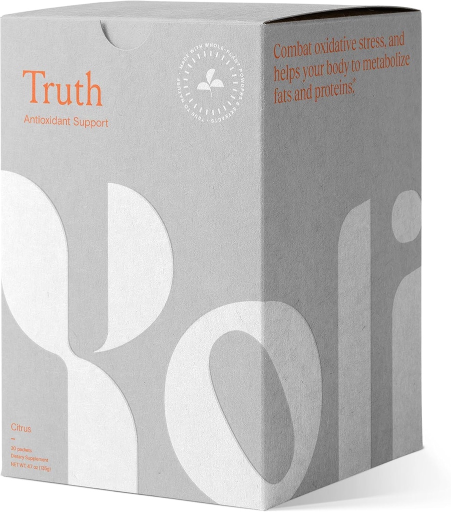 Yoli® Wahrheit Antioxidans und Immununterstützungsergänzung mit Vitamin C, Botanicals, Superfruits und Mineralien - Citrus, 30 Packungen