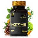NZT-48 Booster del cervello | Integratori del cervello nootropici per la memoria e messa a fuoco | Supplemento di energia naturale Premium con caffeina, fosfatidilserina, vitamine B6 & B12, Ashwagandha | 30 Serve
