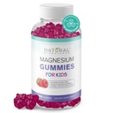 Calm Kids Magnesium Citrate Gummies – Sugar Free, Sleep Aid, Calming, Stress Relief, Bone Health, Muscle Relaxation, Chewable Magnesium Supplement for Kids, 180 Vegan Gluten-Free Gummies