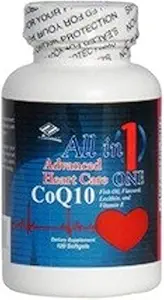Alles in 1 Advanced Heart Care CoQ10 Fish Oil Flaxseed Lecithin.