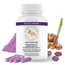 Addictive Wellness Black Ginger Capsule 450mg, Kaempferia Parviflora Supplemento per il supporto di energia, Metabolismo, Endurance & Performance, Thai Black Ginger per gli uomini, Vegan & Paleo, 100 Count