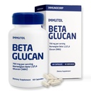 Immutol Supplément de soutien immunitaire avec 750mg de bêta-glucane 1,31,6 - Ingrédients naturels, haute puissance pour stimuler l'immunité et le bien-être général, 60 Capsules (60)