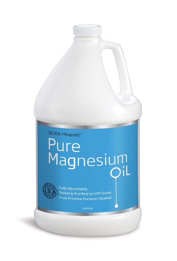 Sieben Mineralien reines Magnesiumöl 64 oz