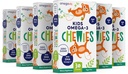Omega 3 Gummis - Ultra-High DHA Kau Gel Gummy - für Kinder unterstützt Gehirn und Augengesundheit - Zuckerfreie natürliche Frucht Geschmack - Kinder Omega 3 Fischöl Gummis (6 Pack)