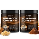 Catfit Instant Mushroom Coffee Powder, 10-in-1 Adaptogen Blend with Lion's Mane, Chaga & Cordyceps for Energy, Focus, Gut Health & Immune Support - 240g, 75 Servings