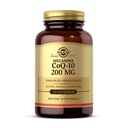 Solgar Megasorb CoQ-10 200 mg, 60 Softgels - Supporta la funzione del cuore e del cervello - Coenzima Q10 Supplemento - Assorbimento potenziato - Gluten Free, Dairy Free - 60 Serve