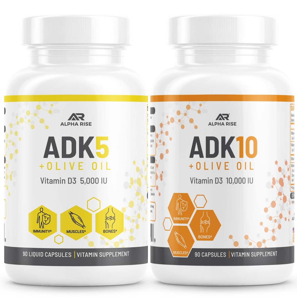 ADK 5 supplemento di vitamina + ADK 10 supplemento di vitamina