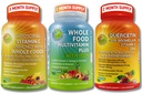 SUPPLEMENTS STUDIO Vegan Immune, Energie & Ganze Körper Unterstützung Bundle – Vegan Ganze Nahrung Multivitamin mit Eisen + Liposoma Vitamin C 1500mg + Quercetin mit Bromelain, Zink und Vitamin C – Non-GMO