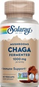 SOLARAY Fermented Chaga Pilz 1000 mg | Gesunde Immunfunktion Unterstützung | 30 Servierungen | 60 VegCaps