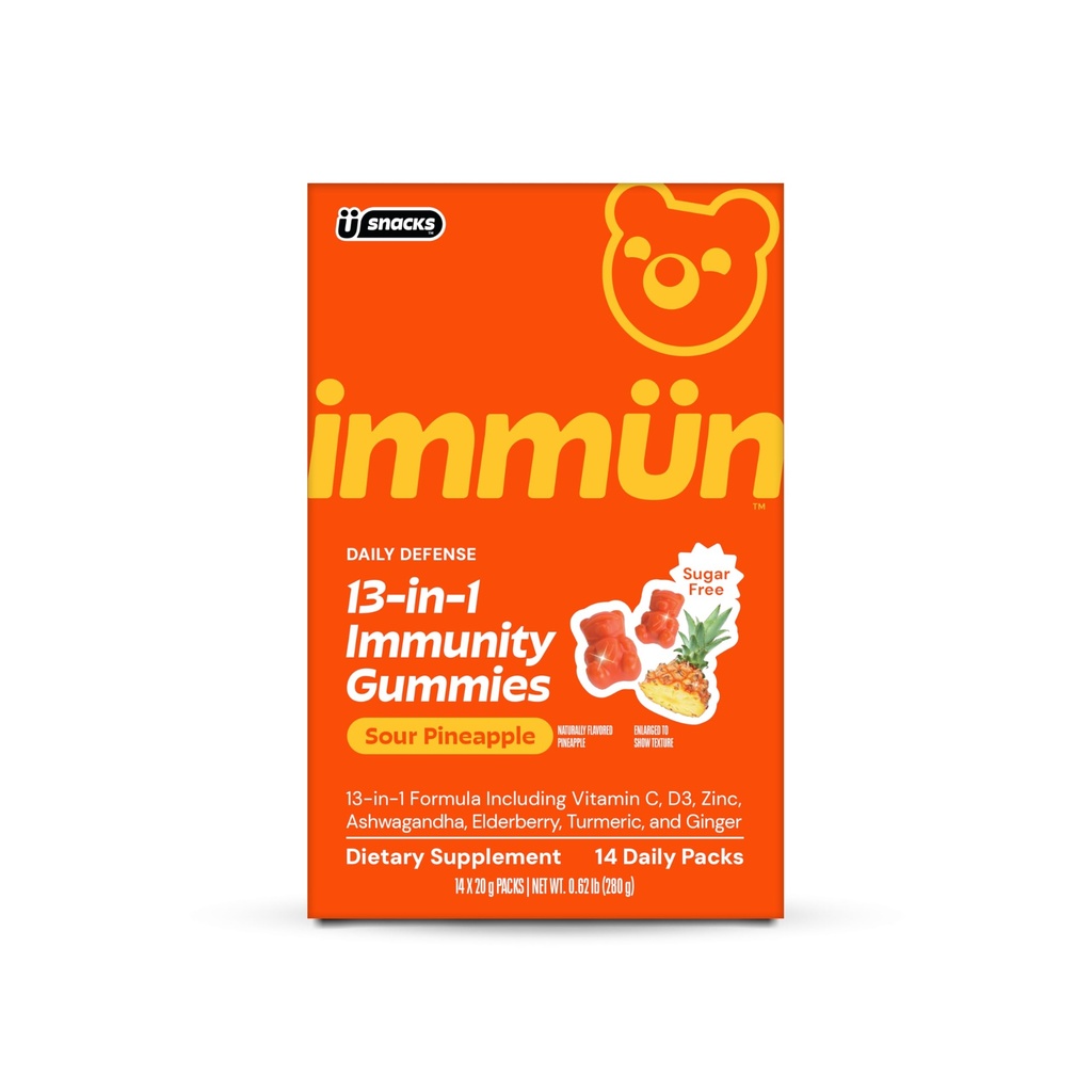 Grüns Immün 14-Count Sachets Gummy Vitamin Supplement - Sugar Free
