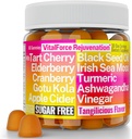 Gotu Kola Black Seed Oil Apfel Apfel Apfelessig Irish Seamoss Cranberry Ashwagandha Tart Cherry Turmeric Curcumin Elderberry Gummis