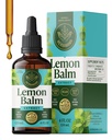 HERBAMAMA Lemon Balm Tincture - Vegan Relaxation Support with Lemon Balm Extract - Melissa Officinalis Liquid Supplement Drops - Non-GMO, Alcohol & Sugar-Free - 56-Day Supply