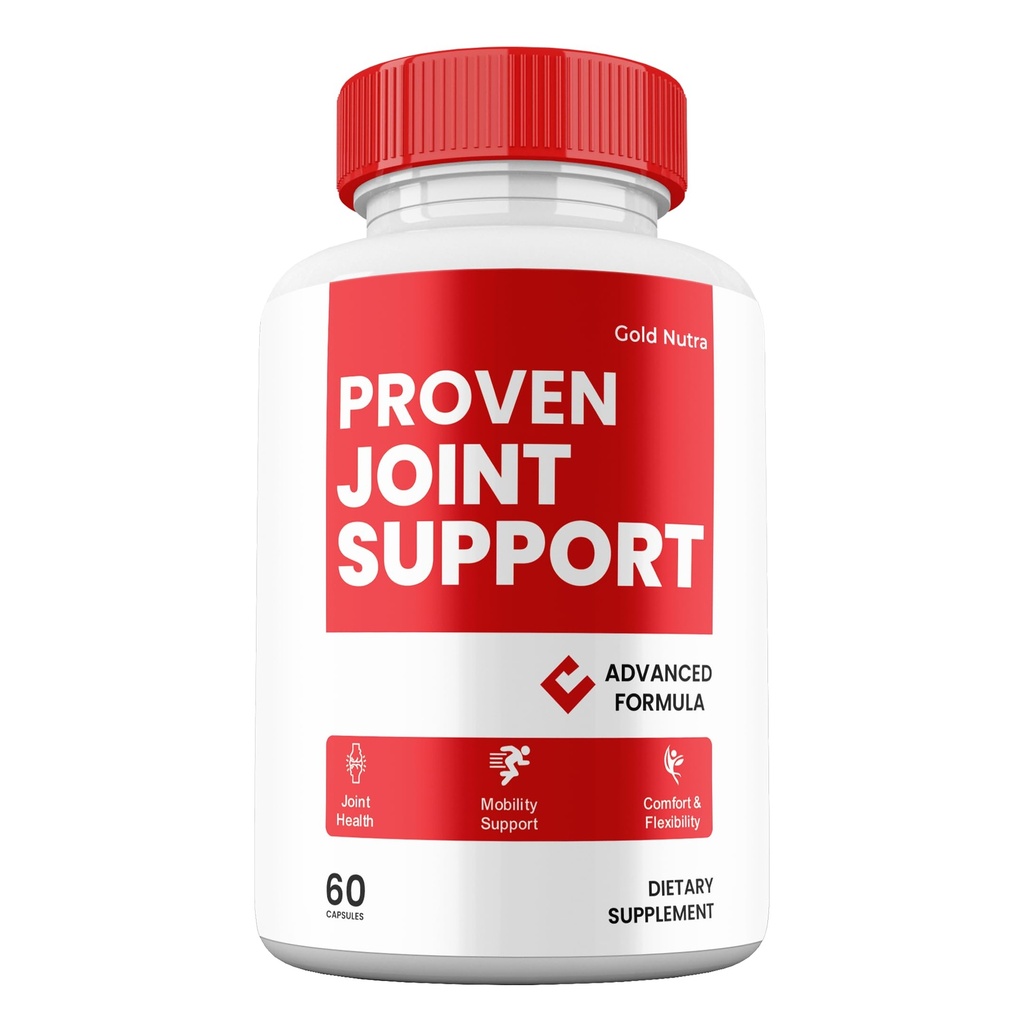 Proven Joint Support Capsules, Premium All Natural Ingredients, Maximum Strength Pills Joint Support Official Supplement Vitamins (1 Pack)