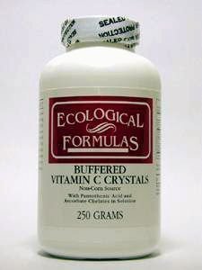 Ecological Formulas Buffered Vitamin C Crystals 250 Gms by ECOLOGICAL FORMULAS