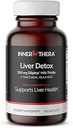 Detox del fegato con 360 mg di latte supplemento di cardo con acido lipoico alfa, colina e NAC, supporta la funzione di fegato sano, 60 tappi di verdure