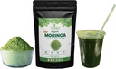MOGO - Polvere di foglie di Moringa organica 1 LB e Estratto di chicco di caffè verde - 180 Conte