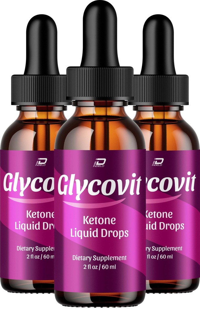 Glycovit Drops – GlycovitDrops Advanced Formula Natural Blend Extra Strength Reviews - 3 Bottles - 3 Month Supply