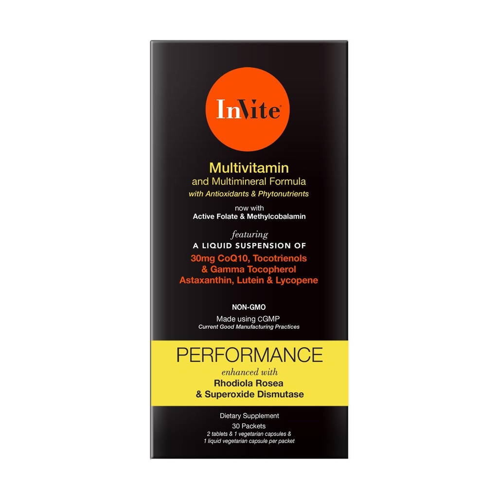 Vitamina di prestazione della salute - Multivitamina quotidiana completa con il supporto migliorato per gli atleti e le persone attive - Alimentazione di 30 giorni
