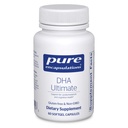 Pure Encapsulations DHA Ultimate | Eco-Friendly Supercritical CO2 Extracted DHA Fish Oil Concentrate | 60 Softgel Capsules