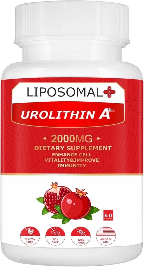 Liposomal Urolithin A Supplemento 2000MG per Energy 60 capsule