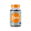 Om Mushroom Superfood Relax Gummies – 28 Serve – Blueberry Reishi & Ashwagandha Gummies for Stress Relief, Relax & Mood Support