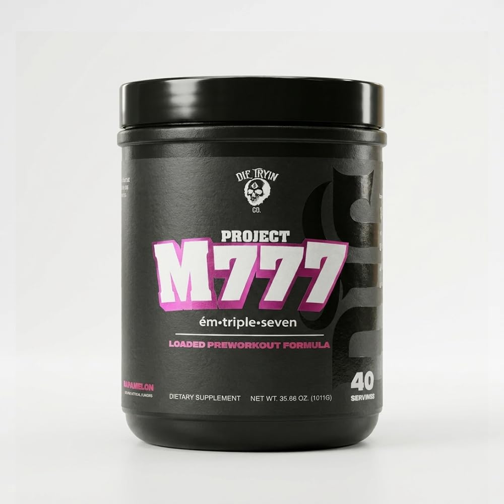 UXO Supplements Project M777- Massive Pumps, Laser Focus, Long Lasting Energy, L-Citrulline, Creatine, L-Tyrosine, VasoDrive AP, Beta Alanine, 425mg of Caffeine (40 Serving, GrapaMelon)
