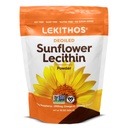 Entöltes Sonnenblumen-Lecithin-Pulver 16oz, Tägliche Lecithin-Ergänzung zum Kochen, Backen & Gummies, 1760mg Phosphatidyl Choline-Ergänzung - Toll für gekämmte Milch-Düfte! 65 Servietten, Non-GMO