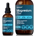 Magnesium Complex Plus 2 fl oz Liquid Drops - Advanced Magnesium Citrate, Glycinate, L-threonate with Vitamins B6, D, C Supplement - High Potency 100% Absorption - 30-Day Supply