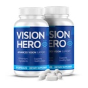 Support de la vision avancé, suppléments pour les yeux - 60 capsules Suppléments santé pour les yeux pour adultes (paquet de 2)