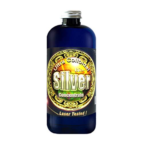 Solution d'argent liquide, 16 Oz., 50 PPM, Argent MTN Minéraux, (Pureté Médicale Argent, la plupart Biodisponible colloïdalement Suspendu Nano particules)