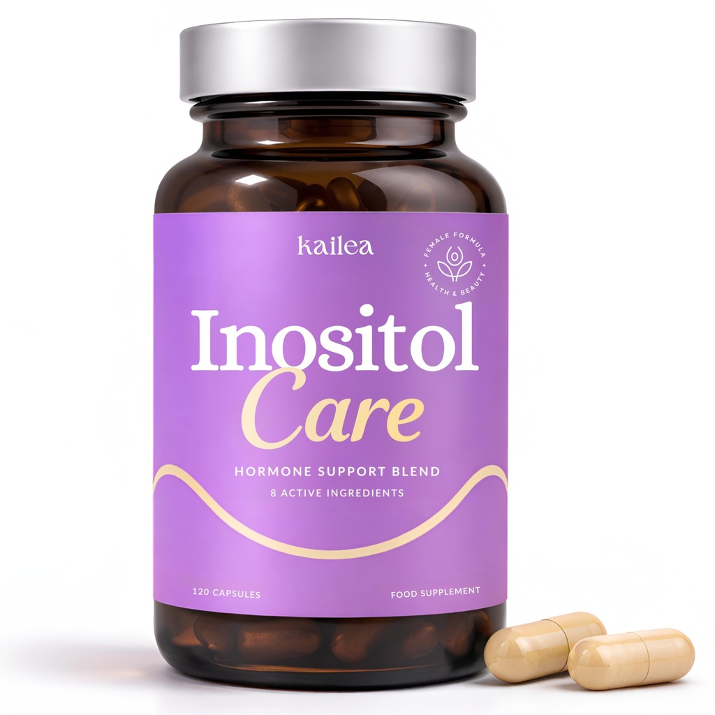 Integratore di supporto per PCOS da 8 in 1 - 2000mg Myo Inositol, NAC, Radice Maca, Cannella, Cromo, Folate, Zinco, Vitamina D3 | Equilibrio dell'ormone, Supporto per la gestione della salute e del peso ovarica |