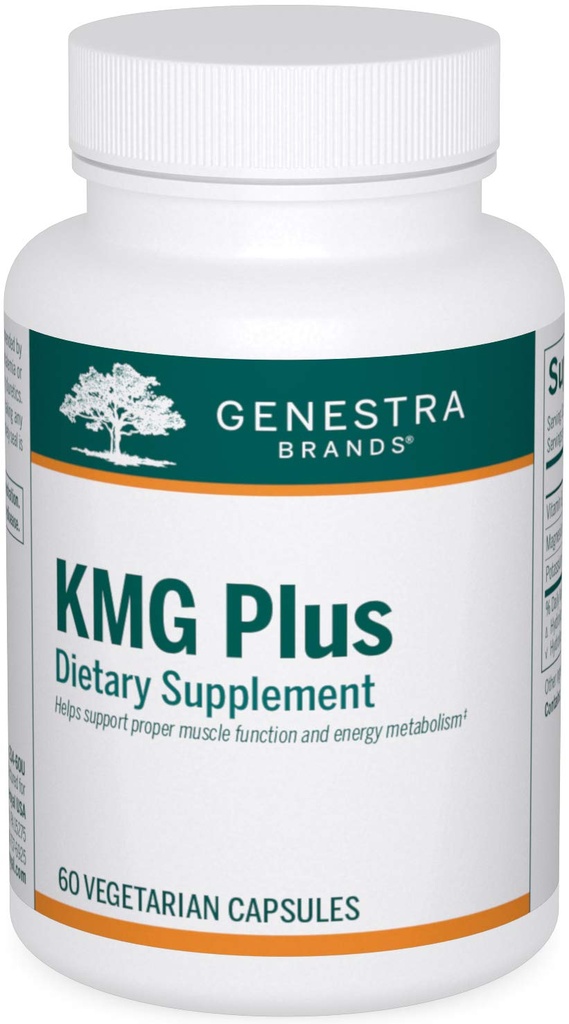 Genestra Brands KMG Plus | Magnesium, Potassium and Vitamin B6 Formula | 60 Capsules