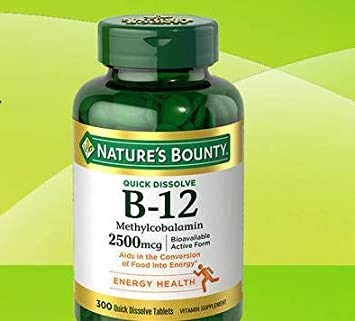 Natur Bounty B-12 2500mcg, 300 Tabs