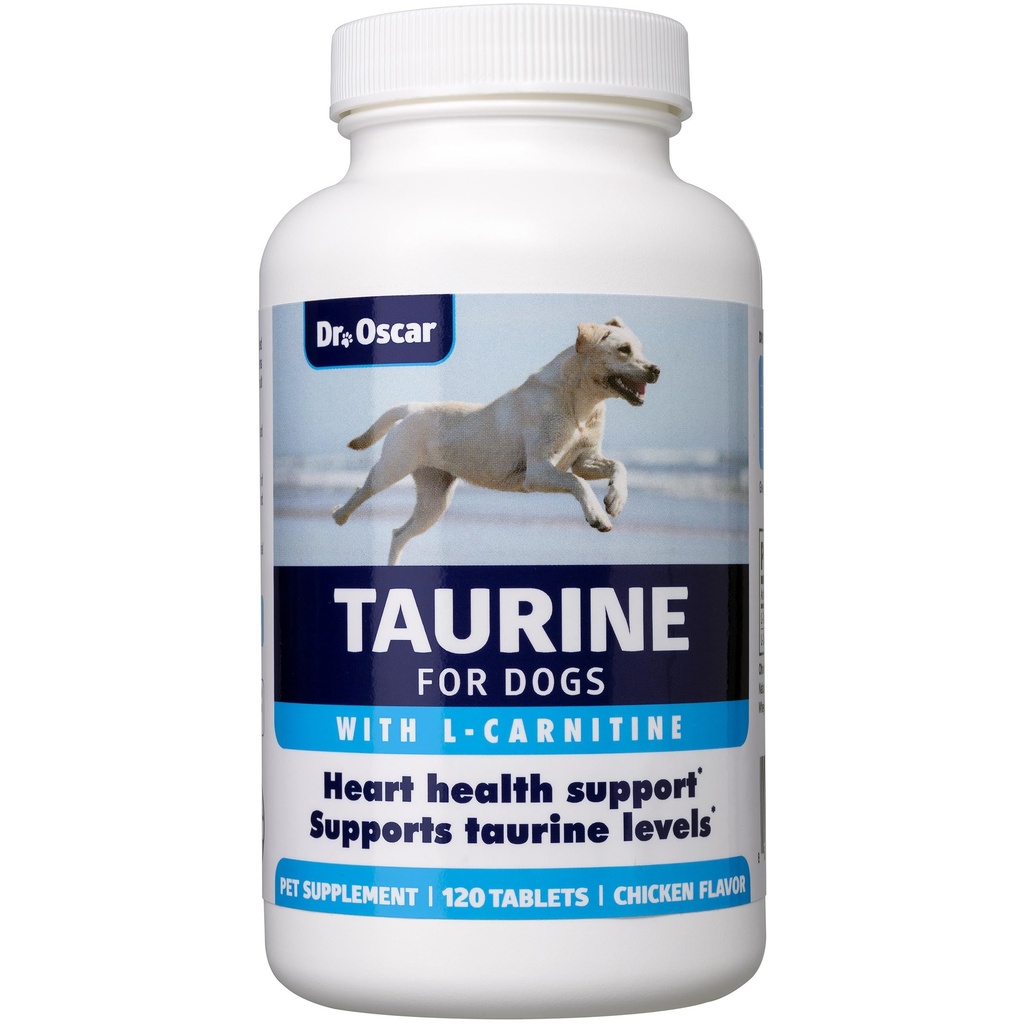 Taurine Ergänzung für Hunde Meets RDA von 500 mg pro 25lbs Gewicht Im Gegensatz zu den meisten Alternativen, 120ct, Hilft aufrechtzuerhalten Hundeherz Gesundheit, normale Funktion des Herzmuskels & Normaler Blutfluss