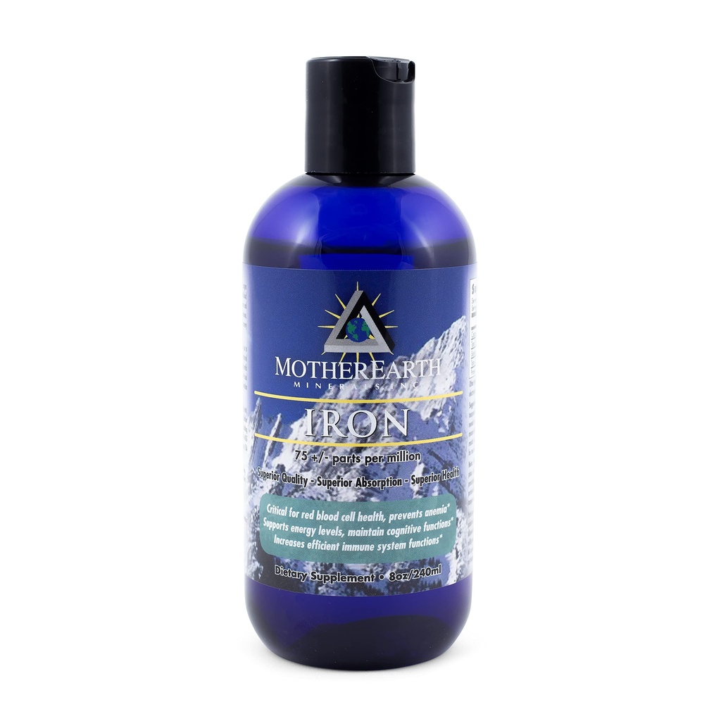 Minerali di Angstrom, Iron-8 oz di MotherEarth Minerals
