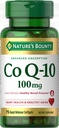 Nature's Bounty CoQ10, Hilft, gesunden Blutdruck zu halten, 100 mg, Rapid Release Softgels, 75 Count