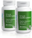 NatureCity True-Curcumin Turmeric Supplement | Non-GMO Tumeric and Curcumin 500mg Curcuma Capsules Vitamin Supplements | Up to 700% Increase in Absorption (60 Day Supply) | Supports Joints