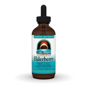Quelle Naturals Wellness Elderberry Liquid Extract, für Immunsystem Support* - Sambucus nigra - 4 Flüssiger Unze