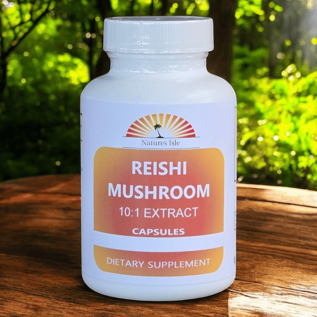 Reishi Mushroom Extract 10:1 Capsules - 30