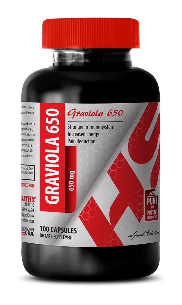 GRAVIOLA Extract - Root Support, Graviola Herbal Blend, Juice Benefits, Natural Extract, Plant Support, Graviola Support, Organic Capsules, Simple Benefits, Body Balance, Lifestyle Support 1Bot