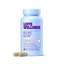 Liebe Wellness Bye Bye Bloat | Verdauungsenzyme für Fast Acting Bloating Relief für Frauen | Hilft, Wasserretention & Gas Relief | unterstützt Verdauungsgesundheit mit Fenugreek & Dandelion | 60 Count