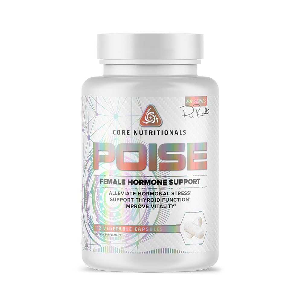 Nutrizioni Nutrizioni Nutrizioni Nutrizioni Nutrizioni Velare Supporto Ormone Femmina | Bilancia Ormone tiroideo & Supporto mestruale | con Magnesio & Iodina | Antiossidante Ricco | 112 Capsule vegetali